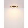 Globo Obrien Deckenleuchte LED Naturfarben, Schwarz, 1-flammig