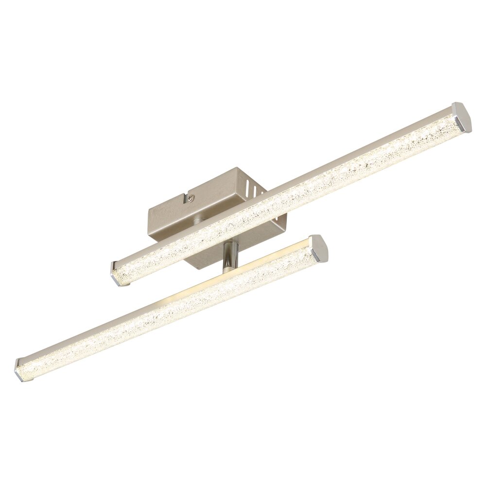 Globo Kirina Deckenleuchte LED Nickel-Matt, 1-flammig main product photo
