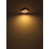 Globo Hayden Deckenleuchte LED Naturfarben, Schwarz, 1-flammig