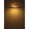 Globo Jeffry Deckenleuchte LED Naturfarben, Schwarz, 1-flammig