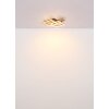 Globo Jeffry Deckenleuchte LED Naturfarben, Schwarz, 1-flammig