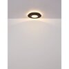 Globo Kory Deckenleuchte LED Schwarz, 1-flammig