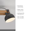 Leuchten Direkt CUP 2.0 Deckenleuchte LED Braun, Schwarz, 2-flammig