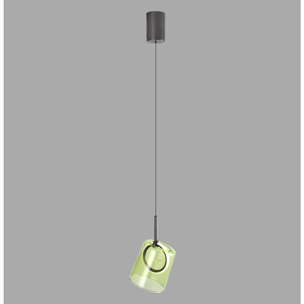Paul Neuhaus Zula Pendelleuchte LED Braun, 1-flammig main product photo