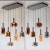 Paul Neuhaus Irides Pendelleuchte LED Braun, 6-flammig