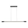Paul Neuhaus Hoop Pendelleuchte LED Anthrazit, Silber, 1-flammig