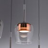 Paul Neuhaus Q-Kon Pendelleuchte LED Braun, 1-flammig, Fernbedienung