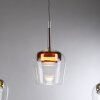 Paul Neuhaus Q-Kon Pendelleuchte LED Braun, 1-flammig, Fernbedienung