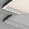 Paul Neuhaus Q-Magong Deckenleuchte LED Schwarz, 1-flammig, Fernbedienung