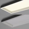 Paul Neuhaus Q-Magong Deckenleuchte LED Schwarz, 1-flammig, Fernbedienung