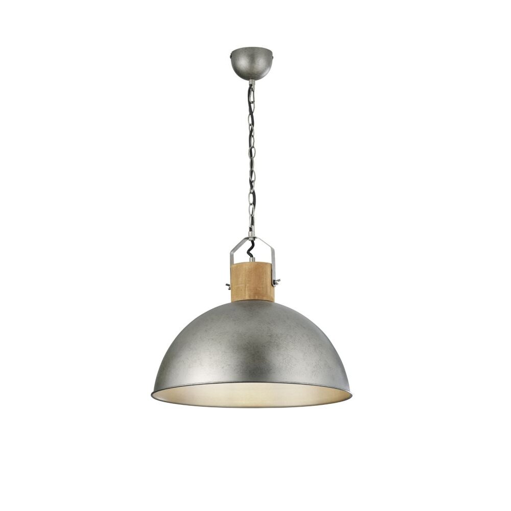 Trio Leuchten DELHI Pendelleuchte Nickel-Matt 303400167