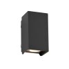 Paul Neuhaus Block Wandleuchte LED Anthrazit, 2-flammig