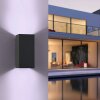 Paul Neuhaus Block Wandleuchte LED Anthrazit, 2-flammig