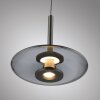 Paul Neuhaus PURE Vitrum Pendelleuchte LED Grau, 6-flammig