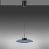 Paul Neuhaus PURE E-Moon Pendelleuchte LED Grau, 2-flammig, Fernbedienung