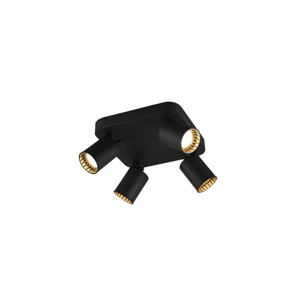 Trio Leuchten PAGO Strahler Schwarz, 4-flammig main product photo