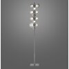 Paul Neuhaus PURE Popup Stehleuchte LED Grau, 12-flammig
