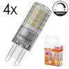 LED G9 4er Set 4 Watt 2700 Kelvin 470 Lumen