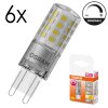 LED G9 6er Set 4 Watt 2700 Kelvin 470 Lumen