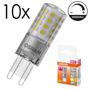 LED G9 10er Set 4 Watt 2700 Kelvin 470 Lumen