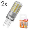 LED G9 2er Set 4,8 Watt 2700 Kelvin 600 Lumen