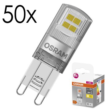LED G9 50er Set 1,9 Watt 2700 Kelvin 200 Lumen