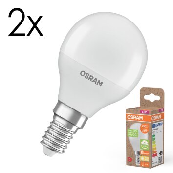 LED E14 2er Set 3,3 Watt 2700 Kelvin 250 Lumen