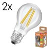 LED E27 2er Set 7,2 Watt 3000 Kelvin 1521 Lumen