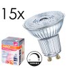 LED GU10 15er Set 3,4 Watt 3000 Kelvin 230 Lumen