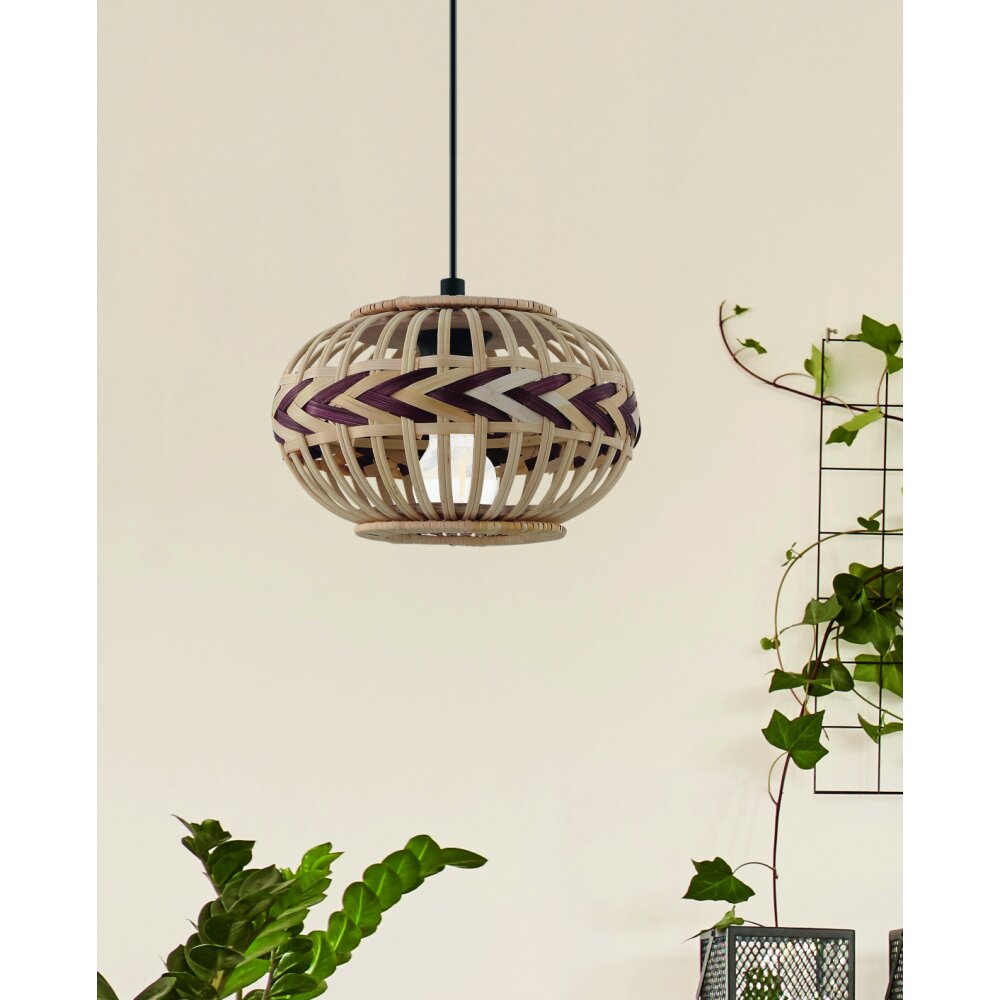Eglo DONDARRION Hängeleuchte Schwarz, 1-flammig main product photo