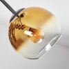 Koyoto Deckenleuchte Glas 15 cm Gold, Klar, 7-flammig