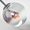 Gastor Deckenleuchte Glas 15 cm Bernsteinfarben, Klar, Rauchfarben, 7-flammig
