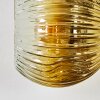 Ripoll Wandleuchte Glas 15 cm Chrom, Gold, Klar, Kupferfarben, Rauchfarben, 3-flammig