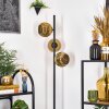 Ripoll Stehleuchte Glas 15 cm Gold, 3-flammig