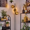 Ripoll Stehleuchte Glas 15 cm Gold, 3-flammig