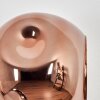 Ripoll Wandleuchte Glas 15 cm Chrom, Gold, Kupferfarben, Rauchfarben, 3-flammig