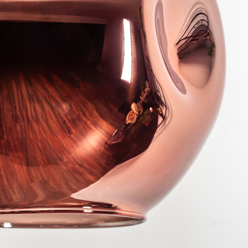 Ripoll Stehleuchte Glas 20 cm Schwarz, 1-flammig