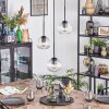 Ripoll Hängeleuchte Glas 15 cm Klar, 3-flammig