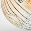 Ripoll Deckenleuchte Glas 15 cm Bernsteinfarben, Klar, 7-flammig
