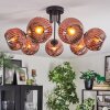 Ripoll Deckenleuchte Glas 15 cm Kupferfarben, 7-flammig Ripoll Deckenleuchte Glas 15 cm Kupferfarben, 7-flammig