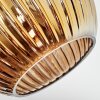Ripoll Deckenleuchte Glas 15 cm Gold, 7-flammig