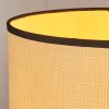 Chellas Hängeleuchte 40 cm Naturfarben, Schwarz, 1-flammig