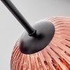 Ripoll Deckenleuchte Glas 15 cm Klar, Kupferfarben, 5-flammig