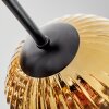 Ripoll Deckenleuchte Glas 15 cm Gold, 5-flammig