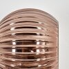 Koyoto Wandleuchte Glas 15 cm Kupferfarben, 3-flammig