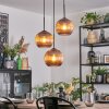 Koyoto Hängeleuchte Glas 20 cm Kupferfarben, 3-flammig