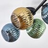 Koyoto Deckenleuchte Glas 15 cm Blau, Gold, Grün, 4-flammig