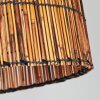 Cando Stehleuchte 35 cm Nickel-Matt, Schwarz, 1-flammig