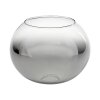 Glas-Lampenschirm Apedo Ersatzglas 20 cm Klar, Rauchfarben
