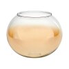 Glas-Lampenschirm Apedo Ersatzglas 20 cm Bernsteinfarben, Klar